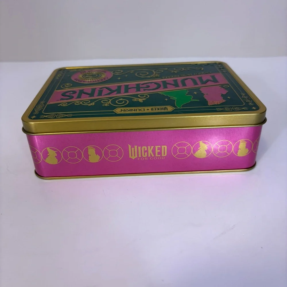 Wicked x Dunkin' Munchkins Green Tin Box‎